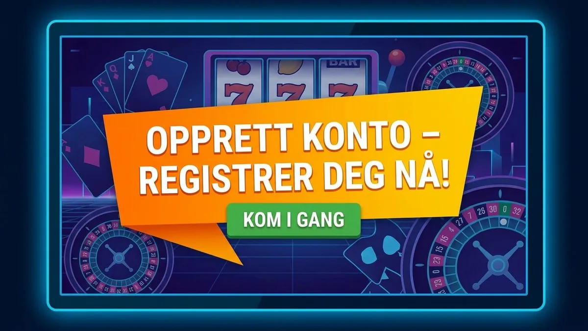 Registrer deg med bonus